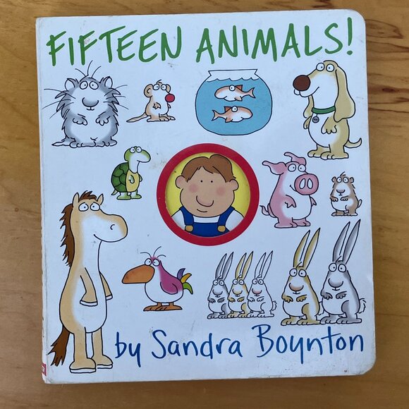 Sandra Boynton Toys Fifteen Animals Sandra Boynton Board Book